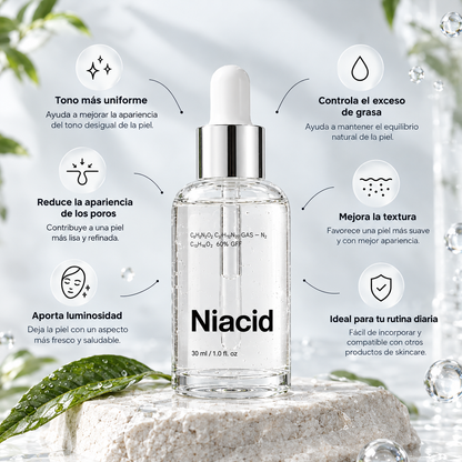 Beneficios del Serum Niacid con niacinamida