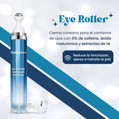 Roll-on de cafeína para bolsas y ojeras