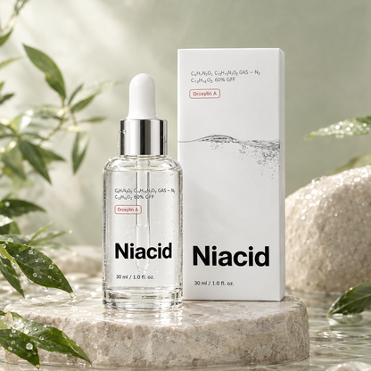 Serum Niacid de 30 ml con su caja