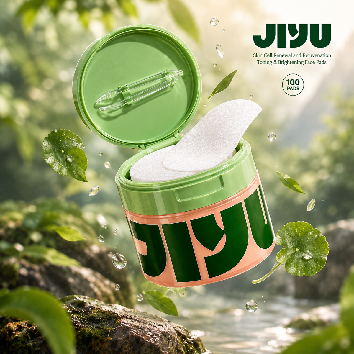 Pads De Cuidado Facial Jiyu: Hidrata, ilumina y mejora la textura de tu piel